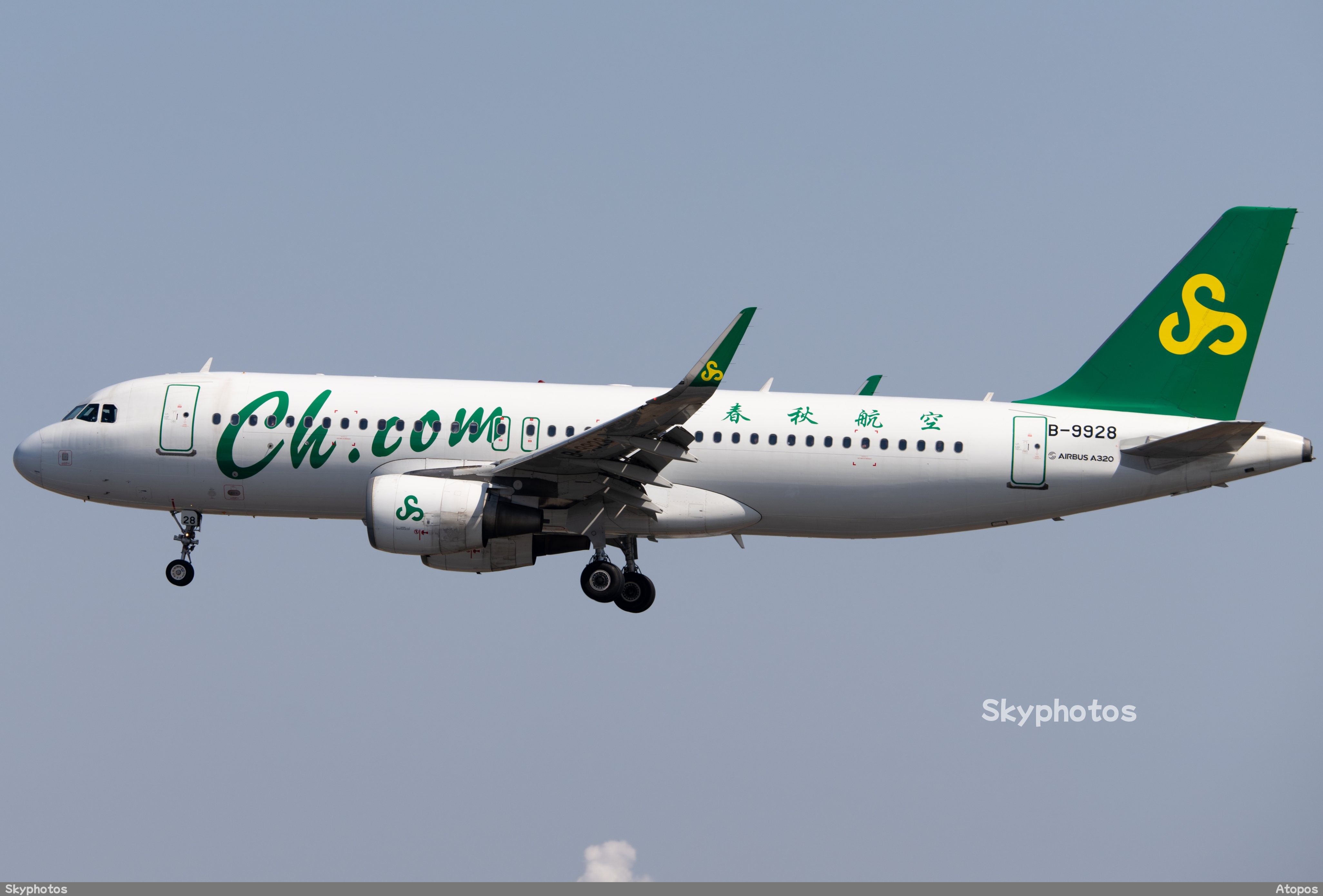 春秋航空 Airbus A320-214